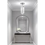 Allians Modern LED Kristal Plafonyer, Enerji Tasarruflu Beyaz Işık, Şık ve Zarif - Seçenek 1 - Altın - Gümüş - Bakır