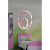 Allians Modern Pembe Tekli Sarkıt LED Avize, Salon ve Mutfak Için Şık Aydınlatma - Seçenek 1 - Ahşap - Bej