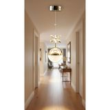 Allians Modern Şeker Top Sarkıt LED Avize, 3 Renk Seçenekli, Rose Gold Kaplama - Seçenek 1 - Altın