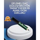 Allians Multi Fonksiyon Saç Kurutma ve Düzleştirici, 3 Kademeli Isı Ayarı - Açık Bej - Seçenek 1