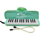 Allians Pastel Yeşil 32K Melodika Çantalı Sağlıklı ve Eğlenceli Müzik Aleti - Ahşap - Seçenek 1