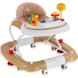 Allians Rahat ve Güvenli Bebek Yürüteci, Hafif ve Ergonomik Tasarım - Ahşap - Ceviz