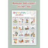 Allians Ramazan Temalı Çocuk Etkinlik Panosu ve Sticker Yıldız Seti - Seçenek 1