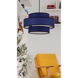 Allians Rattan 3 Katlı Doğal Avize, Çocuk, Yatak Odası, Salon, Mutfak Dekorasyonu - Seçenek 1 - Amber