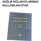 Allians Renk Körlüğü Testi Kitabı 38 Plaket, Sağlık ve Mülakatlar Için - Seçenek 1