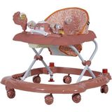 Allians Renkli Müzikli Bebek Yürüteç ve Oyuncaklı Güvenli Duffy 9227 - Ahşap - Bej