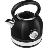 Allians Retro 2202 Kettle Su Isıtıcısı 2200W, Şık ve Güçlü Tasarım - Ahşap