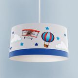 Allians Rüya Gibi Bebek ve Çocuk Odası Uçak ve Uçan Balon Avizesi - Seçenek 1 - Açık Bej
