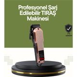 Allians Şarjlı Saç Kesme Makinesi, 4 Kademeli Ayar, LCD Ekran, Hızlı Şarj Desteği - Seçenek 1
