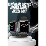 Allians Şık Akıllı Saat, Dokunmatik Ekran, Unisex, Amoled, 44 mm - Seçenek 1 - Açık Bej