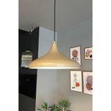 Allians Şık Bej Sarkıt Avize, Kafe ve Oturma Alanları Için Modern Tasarım - Seçenek 1 - Ahşap - Bej