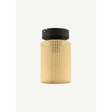 Allians Şık Krem Renkli Hasır Plafonyer Avize 18X12 cm - Seçenek 1
