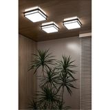 Allians Şık Sıva Üstü LED Armatür, Banyo, Balkon, Salon Tavan ve Duvar Aydınlatması - Seçenek 1 - Ahşap