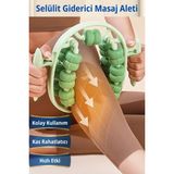 Allians Sıkılaştırıcı ve Selülit Karşıtı Masaj Aleti, 13 Tekerlekli Kas Gevşetici - Cappuccino