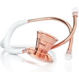 Allians Şıklık ve Dayanıklılık Sunan Beyaz ve Rose Gold Paslanmaz Çelik Stetoskop - Seçenek 1