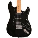 Allians Siyah Elektro Gitar, Yüksek Kalite ve Harika Ses Deneyimi - Seçenek 1 - Ahşap
