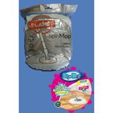 Allians Spin Mop Planet Lux 360° Mikrofiber Yedek Püsküllü Temizlik Seti - Ahşap - Seçenek 1