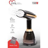 Allians Taşınabilir Buharlı Ütü, Dikey ve Seyahat Için Güçlü 1500W Siyah