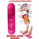 Allians Topuk Dikeni Masaj Aleti, Ayak Fizyoterapi ve Rahatlatıcı Masaj Cihazı - Haki