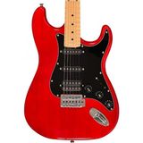 Allians Trans Red Burst Elektro Gitar ile Müzikte Fark Yaratın - Altın - Turkuaz - Seçenek 1