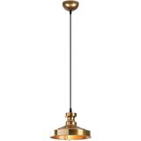 Allians Vintage Tekli Sarkıt Avize, Dekoratif Metal Başlık, Eskitme Tasarım - Seçenek 1 - Açık Bej