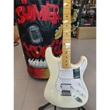 Allians Vintage White Stratocaster Hss Elektro Gitar ve Aksesuar Seti - Ahşap - Beyaz - Seçenek 1
