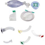 Allians Yetişkin Pvc Ambu Seti, Suni Solunum Maskesi ve 5 Adet Airway - Seçenek 1