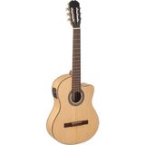 Allians Yüksek Kaliteli Elektro Klasik Gitar, Profesyonel ve Dayanıklı Tasarım - Ahşap - Bej - Seçenek 1
