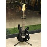 Allians Yüksek Kaliteli Siyah Elektro Gitar, Profesyonel Müzik Aksesuarı - Seçenek 1 - Ahşap
