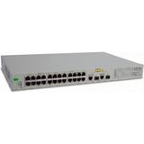 Allied Telesis AT-FS750/24POE 24-Port Fast Ethernet + 2-Port Gigabit Smart Poe Web Yönetilebilir Akıllı Switch
