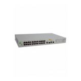 Allied Telesis AT-FS750/24POE 24-Port Fast Ethernet + 2-Port Gigabit Smart Poe Web Yönetilebilir Akıllı Switch