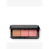 Allık - Multi Finish Trio Blush & Bronzer Palette - 01 - Coral