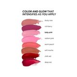 Allık Ruj Göz Farı Glow Tint Baby Pink, Nemlendirici Makyaj, 508 Pastel Pembe, Hyaluronik Asit Peptit (3 Paketi) - Option-1