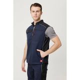 Allium Yazlık Iş ve Outdoor Yelek - Hafif, Dayanıklı, Nefes Alabilir, Fonksiyonel Cepli - Lacivert - 2XL