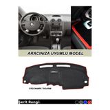 Allivo Fıat Ducato (2006-2014) YENİ Torpido Kılıfı 3D Panel Koruyucu Göğüs Kaplama-Kırmızı Şerit