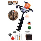 Allizer Alz-3184 52Cc 2.25Hp Profesyonel Benzinli Toprak Burgu Makinesi