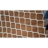 Allmart File (1*10 Metre) Balkon Çocuk ve Evcil Hayvan Güvenlik Filesi - 10X10 Göz Aralığı Beyaz 6mm Ip Kalınlığı Uv Dayanımlı Koruma ve Güvenlik Filesi