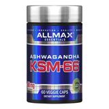 Allmax Ashwagandha Ksm66 300 Mg 60 Veggie Caps
