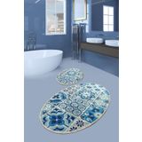 Allmode Seramik Djt 2'li Set Banyo Halısı