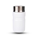ALLMUG 750 ML Çelik Kaşıklı Yemek Termosu - 304 Kalite Paslanmaz - Sıcak Tutan Sefer Tası