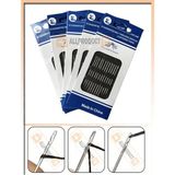 Allproduct TR All Product 12'li Kolay Iplik Geçirilen Iğne Seti Aparatsız Dikiş Iğneleri, El Işi ve Dikiş Için Pratik, Hızlı Iplik Geçirme Özelliği