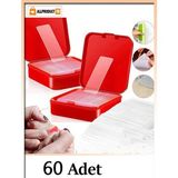 Allproduct TR All Product Nano Süper Güçlü Çift Taraflı Şeffaf Bant – Iz Bırakmaz, Kolay Çıkarılabilir, 60 Parça