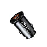 Ally 20W Usb Ve Type-C Çıkışlı Araç İçi Çakmaklık Hızlı Şarj Başlığı-(5775)