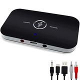Ally 2in1 Kablosuz Bluetooth 5.0 Ses Alıcı Verici Receiver Transmitter Adaptör - Siyah