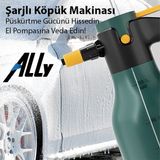 Ally 2l Yüksek Basınçlı Şarjlı Köpük Makinası Oto Yıkama Pompası Köpük PÜSKÜRTÜCÜ-1852 - Belirtilmemiş