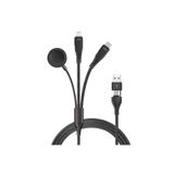 Ally 2x Type-c 100W-27W + Apple Watch İçin Type-c Şarj Adaptörü SİYAH