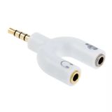 Ally 3.5 mm Kulaklık Mikrofon Çoklayıcı 3.5 mm Splitter DÖNÜŞTÜRÜCÜ-(5775) — Renk: Mavi