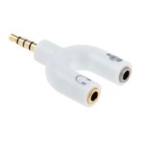 Ally 3.5 mm Kulaklık Mikrofon Çoklayıcı 3.5 mm Splitter DÖNÜŞTÜRÜCÜ-(5775) - Siyah