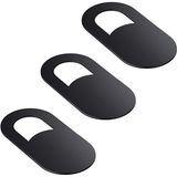 Ally 3 Adet Webcam Cover Notebook ve Telefon Kamera Kapatıcı Gizleyici AL-33425 - Siyah