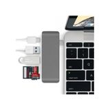 Ally 5in1 USB-C Hub 3.0 Type-C Şarj Kart Okuyucu Gri